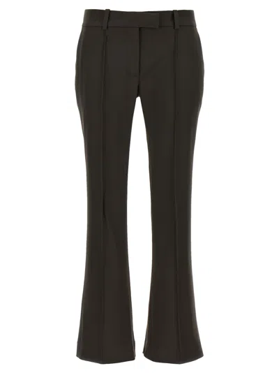 Attico Brown Flared Pants