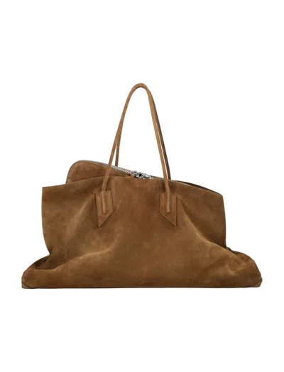 Attico Brown La Passeggiata Shoulder Bag