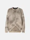 Attico Brown Wool Blend Sweater In Brown