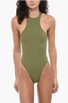 Attico Buckle Logoed One-piece Swimsuit