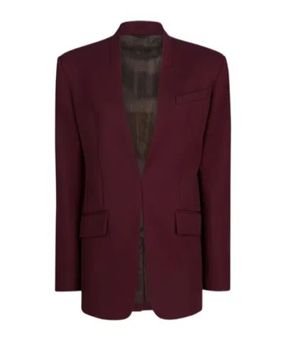 ATTICO BURGUNDY JACKET