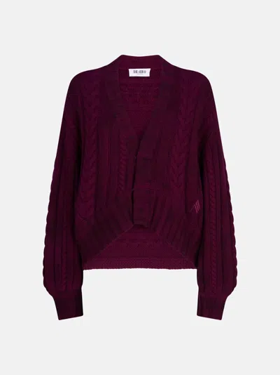 Attico Burgundy Sweater