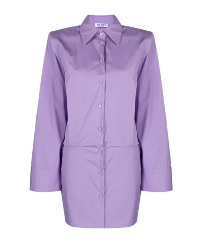 ATTICO BUTTON DRESS