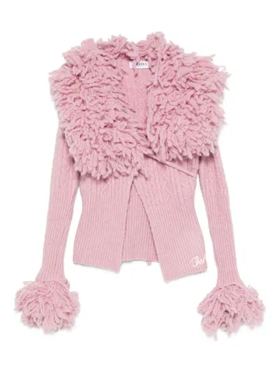 ATTICO CABLE-KNIT CARDIGAN