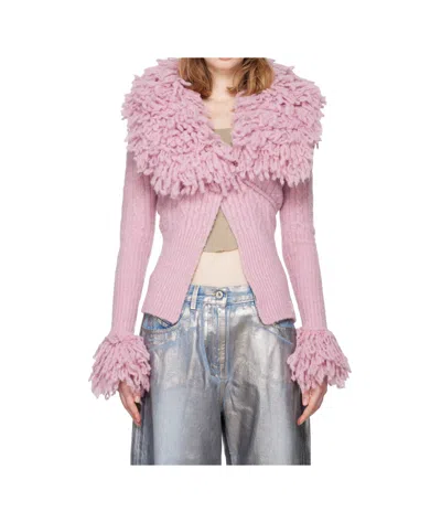 ATTICO CABLE-KNIT CARDIGAN