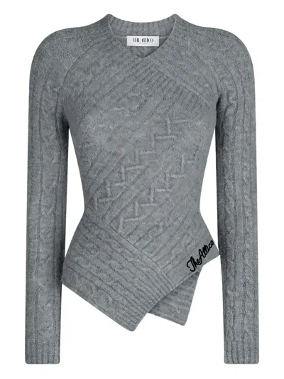ATTICO CABLE KNIT JUMPER
