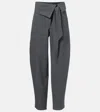 Attico Cady Balloon Pants In Gray