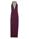 Attico Cady Dress In Purple