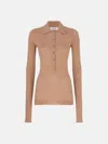 Attico Camel Sweater In Camel