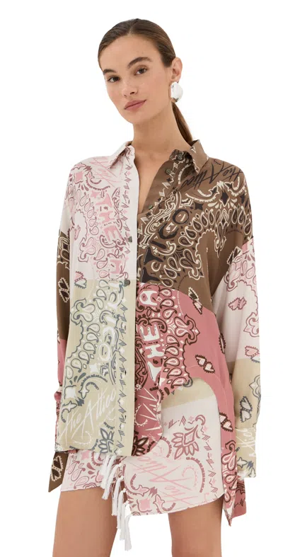ATTICO CAMICIA SHIRT MULTI