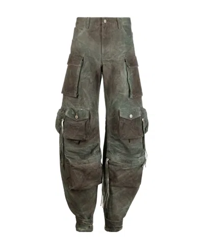 ATTICO THE ATTICO CAMOUFLAGE CARGO JEANS