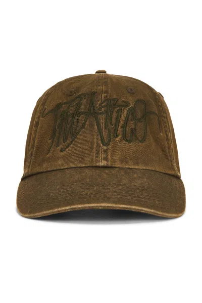 Attico Cap In Green