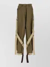 Attico Cargo Trousers With Strap And Pocket