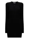 Attico Chunky-ribbed Mini Dress