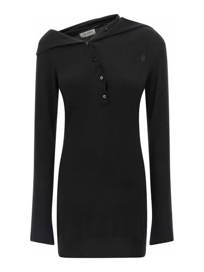 ATTICO CASHMERE WOOL DRESS