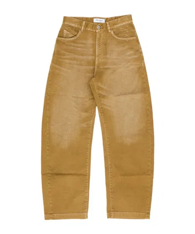 Attico Casual Trousers With Belt Loops In Brown