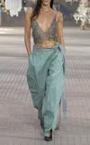 Attico Chain-detailed Top In Metallic