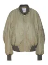 Attico Chaqueta Bomber - Verde In Verde