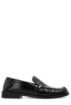 Attico 'charles Patent Leather Loafers In Black