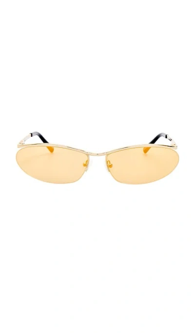 Attico Charlotte Sunglasses In Pink