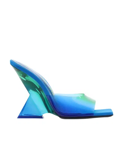 ATTICO THE ATTICO CHEOPE SLIP-ON HEELED MULES