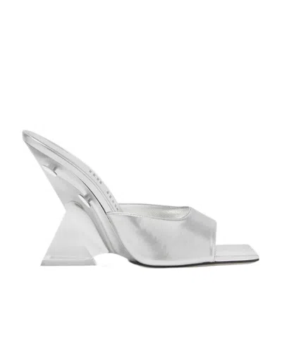 ATTICO THE ATTICO CHEOPE SEQUIN EMBELLISHED MULES