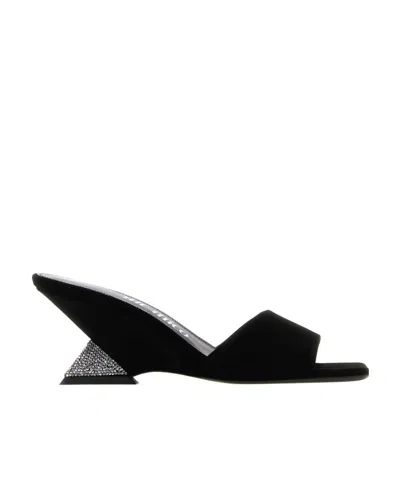 ATTICO THE ATTICO CHEOPE HEELED MULES