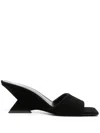 Attico Cheope Mules In 黑色