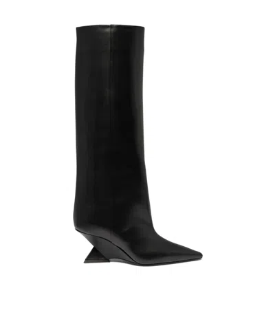 ATTICO THE ATTICO CHEOPE POINTED TOE BOOTS