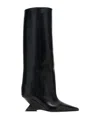 Attico Cheope Tube Boots In Black