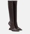 Attico Cheope Stretch Boot 105mm In Brown