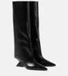 Attico Cheope Tube Boots In Black