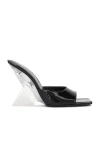 Attico Cheope Mules In Black