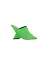 Attico Cheope Sandals In Green
