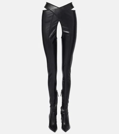 Attico Cheopissima 105 Over-the-knee Boots In Black