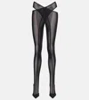 Attico Cheopissima Thigh High 105 Boots In Black