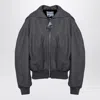 Attico Bomber In Gray