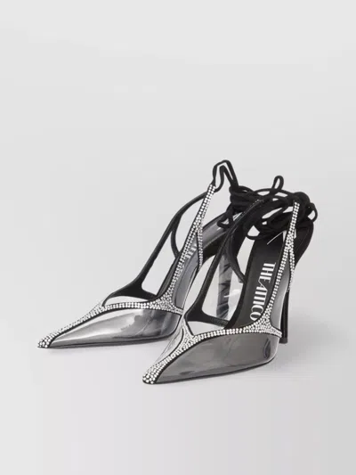 Attico Chrome Venus Slingback Pump