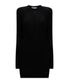Attico Chunky-ribbed Mini Dress
