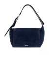 Attico The  7/7 Magnetic Fastened Shoulder Bag In Black