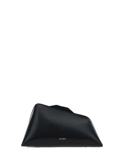 Attico Clutch Bag In Black