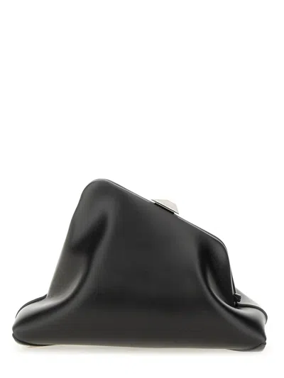 Attico Clutch "day Off" Small In Black