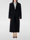 Attico The  Coat In Black