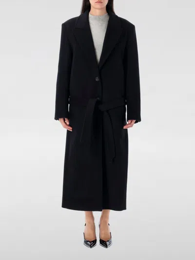 ATTICO COAT THE ATTICO WOMAN COLOR BLACK,H28774002