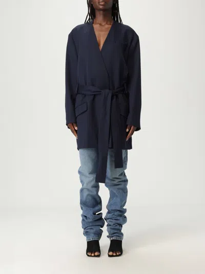 Attico Coat The  Woman Color Blue