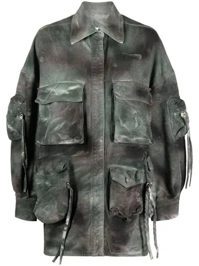 ATTICO THE ATTICO FERN SHORT COAT