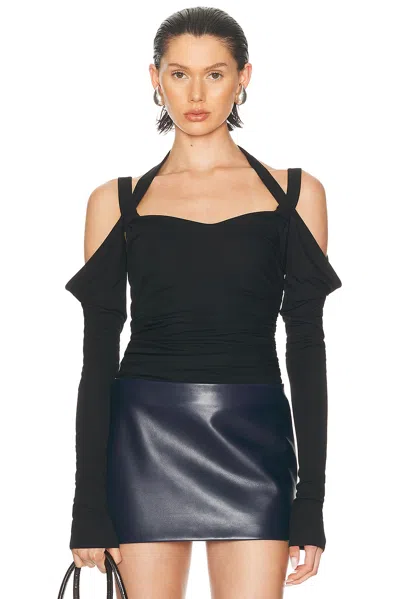 Attico Cold Shoulder Top
