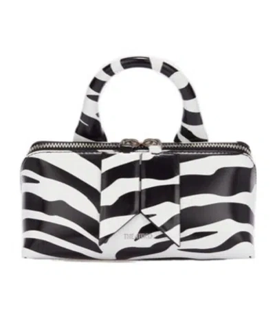 Attico Color Matching Handbag In Black