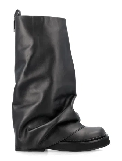 Attico Combat Robin Boots For Women In Black