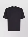 Attico T-shirt Black In Black